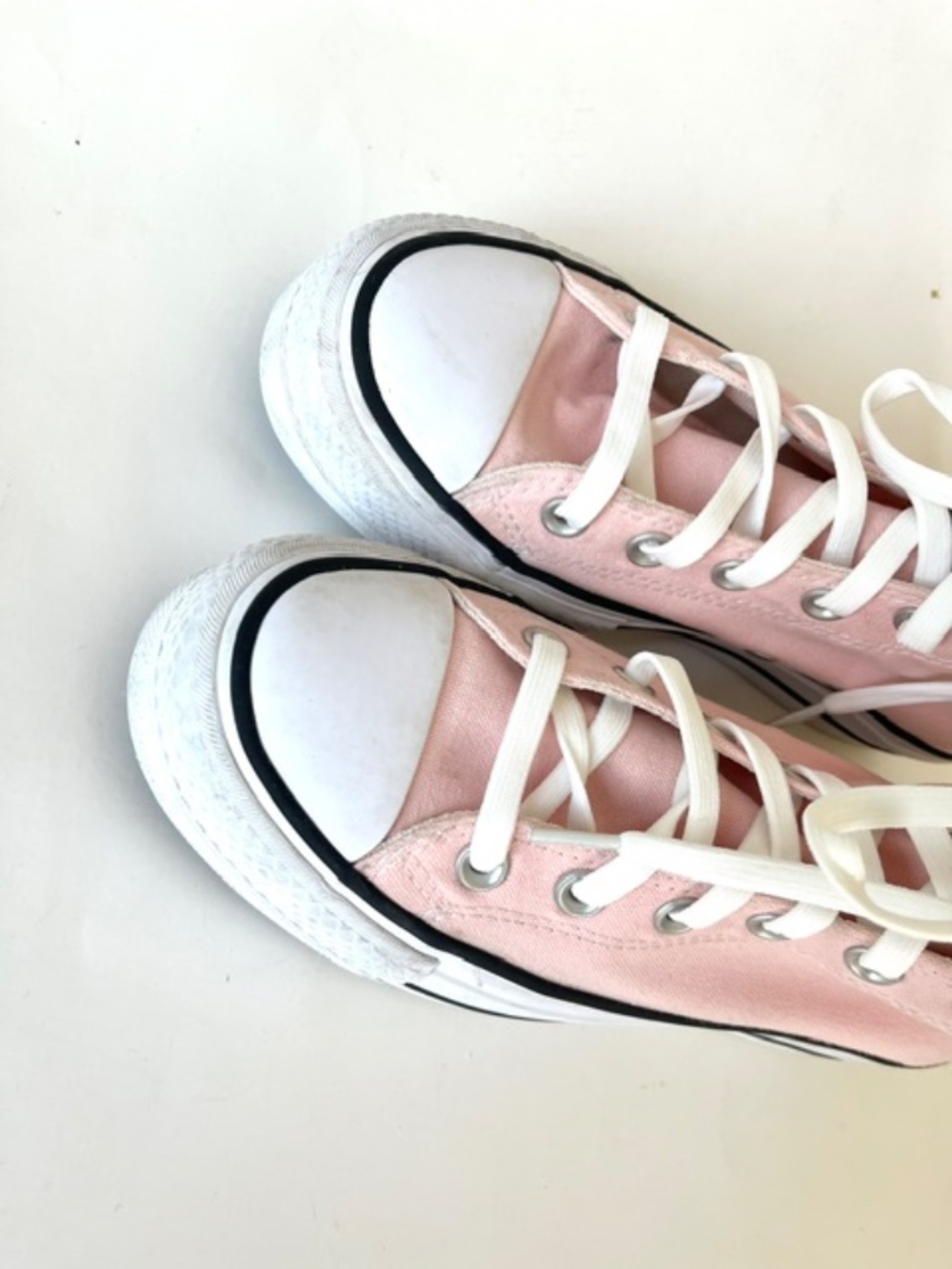Converse Chuck Taylor All Star Lift Hi Donut Glaze Platform Sneakers Women's 6 - Picture 4 of 6